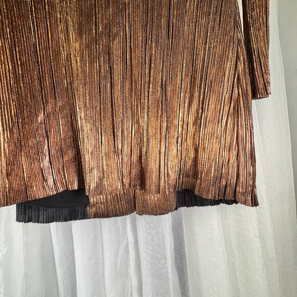 REVOLVE X HOUSE OF HARLOW LEE BRONZE BLAZER JACKET M - Picture 6 of 7